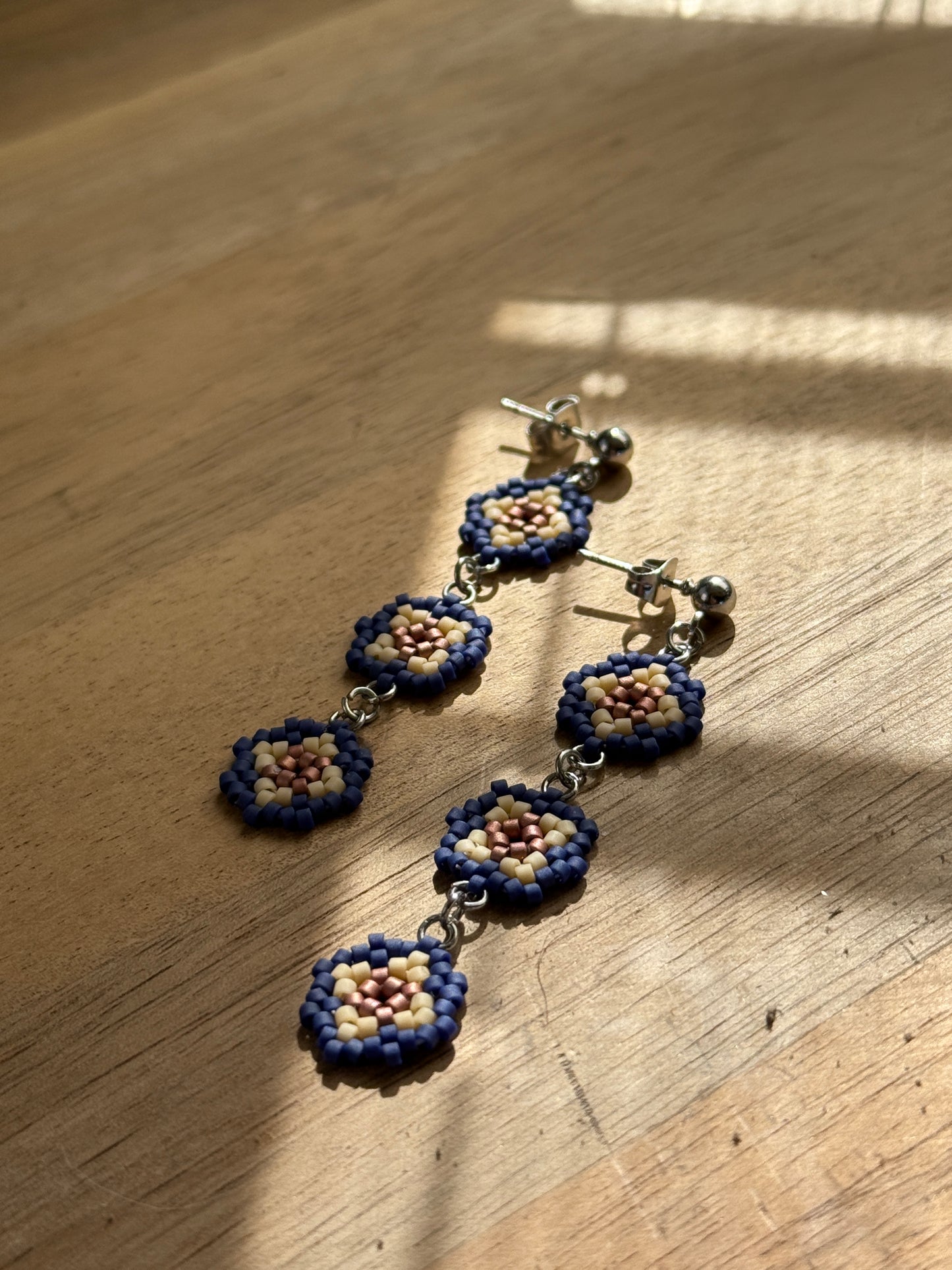 Granny Square Earrings | Heirloom Patchwork Collection