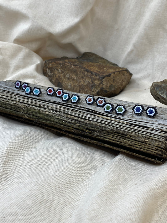 The Anne Studs - Rose Gold