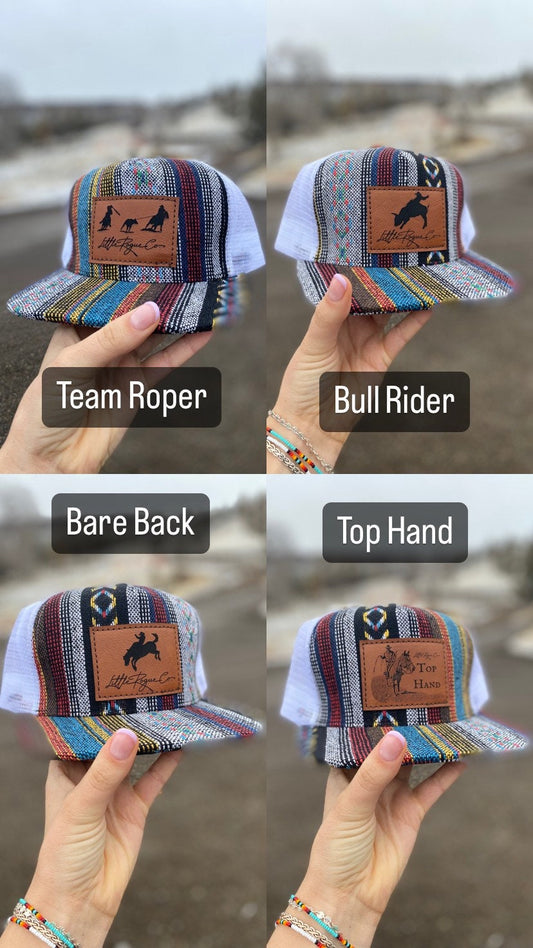 Saddle Blanket Print Hat