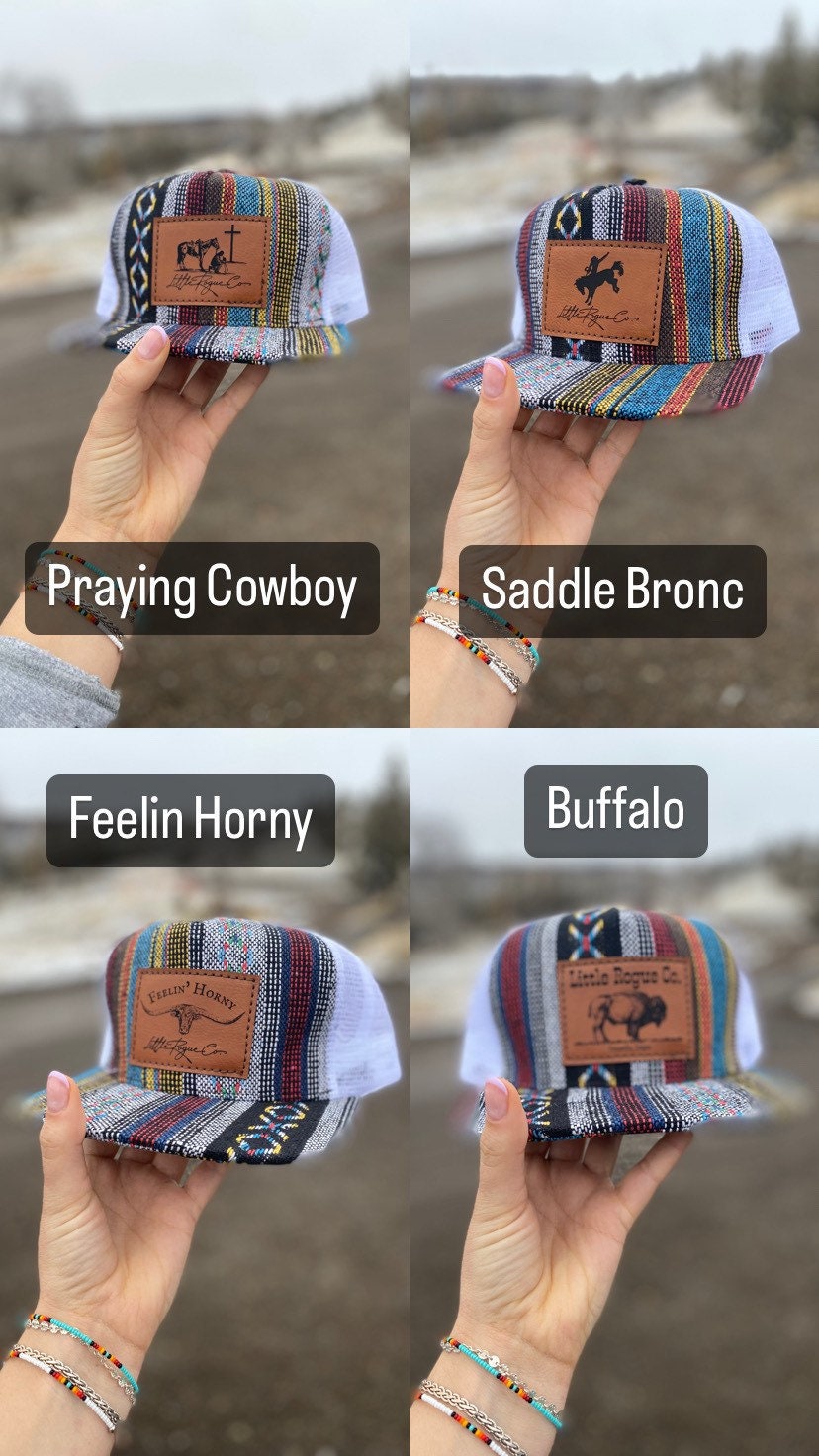 Saddle Blanket Print Hat