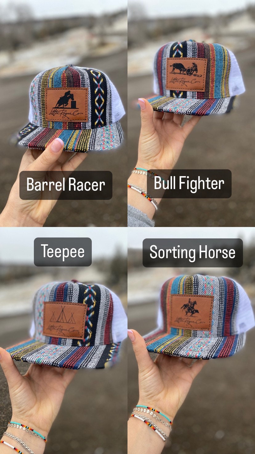 Saddle Blanket Print Hat