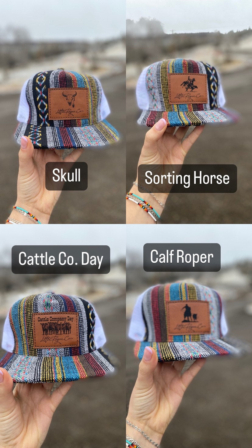 Saddle Blanket Print Hat