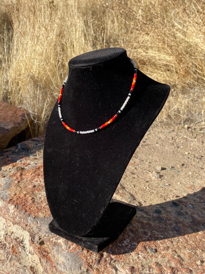 Western Aztec Necklace Choker