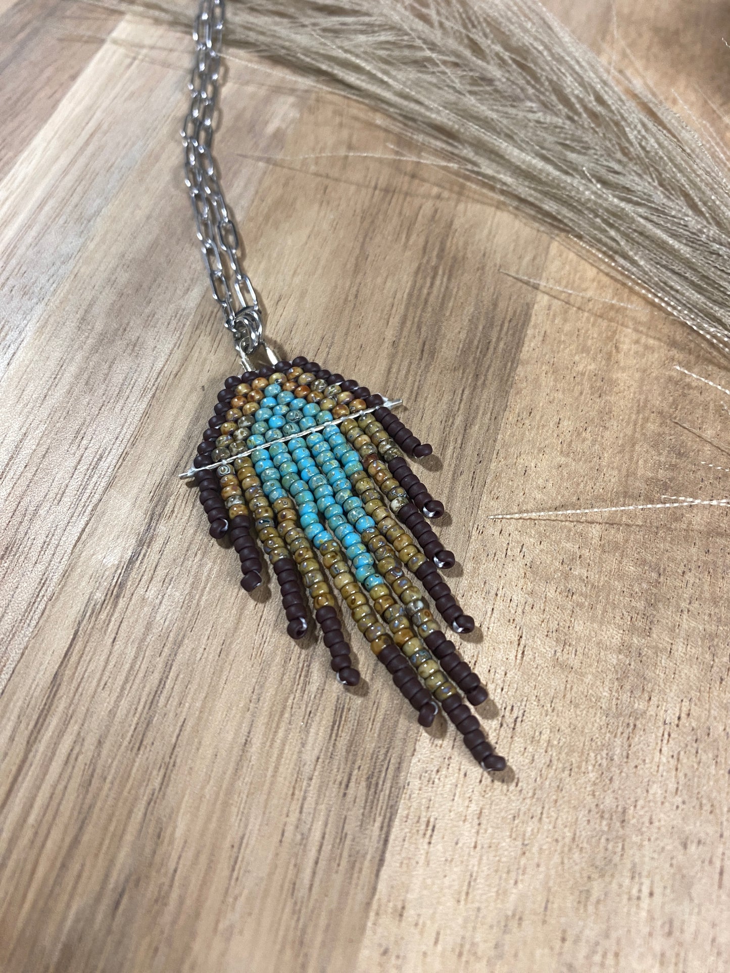 Beaded Statement Necklace