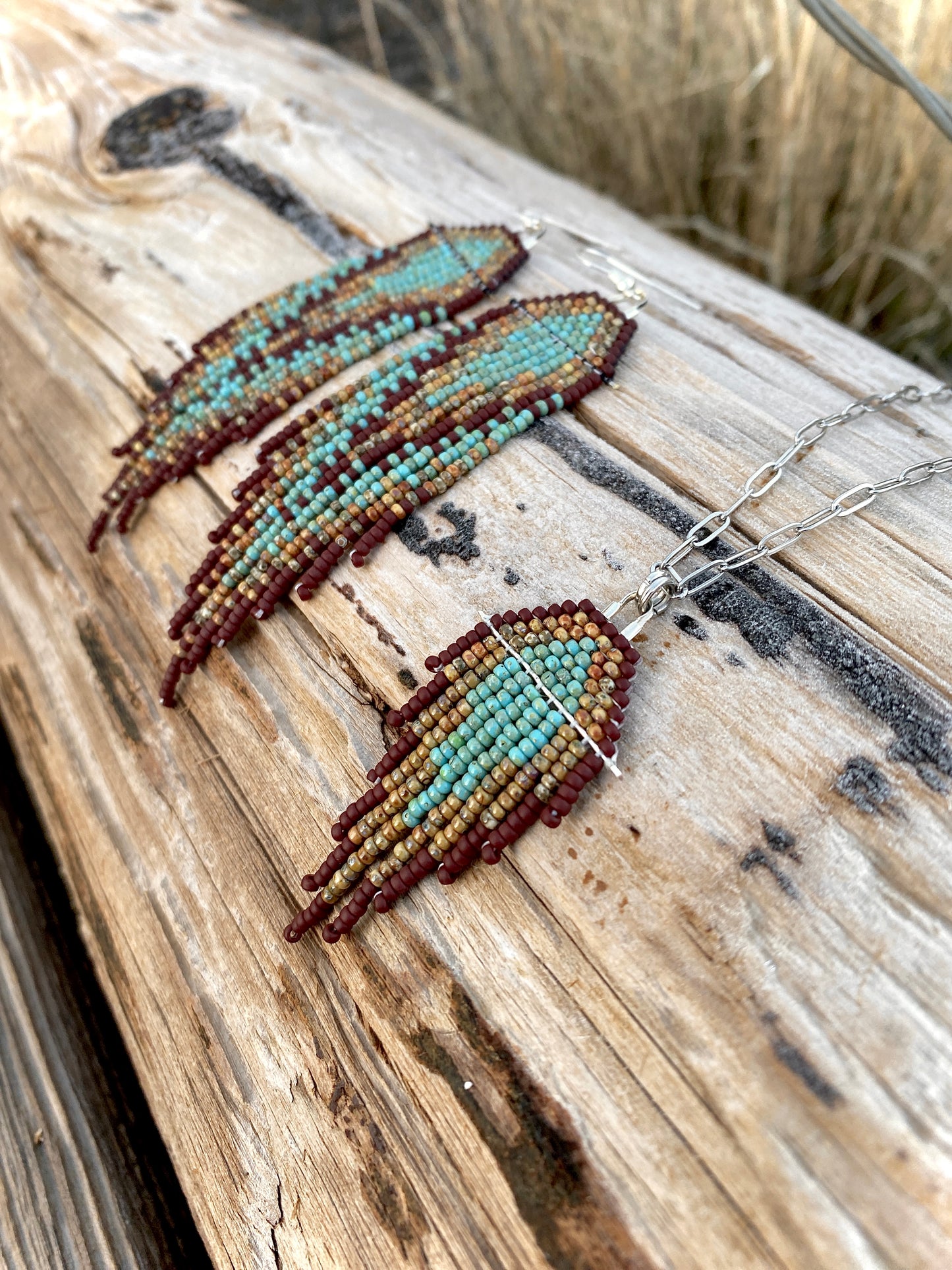 Beaded Statement Necklace