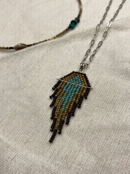 Beaded Statement Necklace