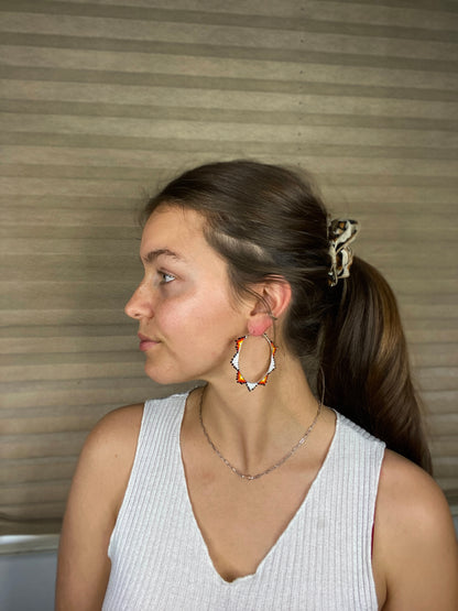 Sunrise Hoops Western Earrings