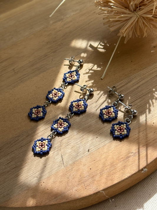 Granny Square Earrings | Heirloom Patchwork Collection