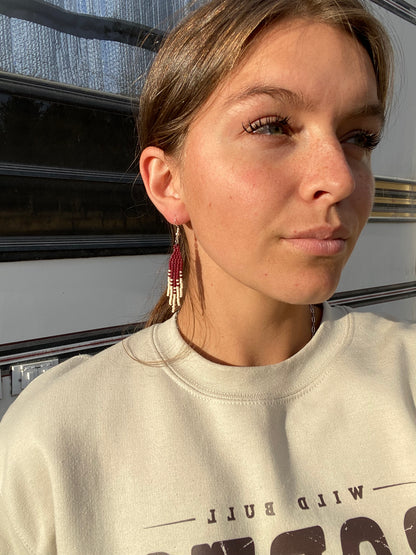 Minimal Fringe Earrings