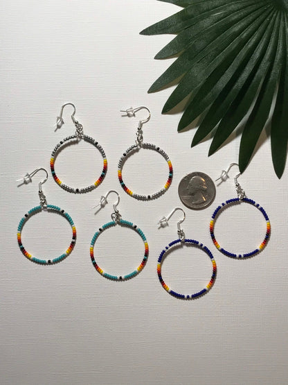 Mini Calico Hoops