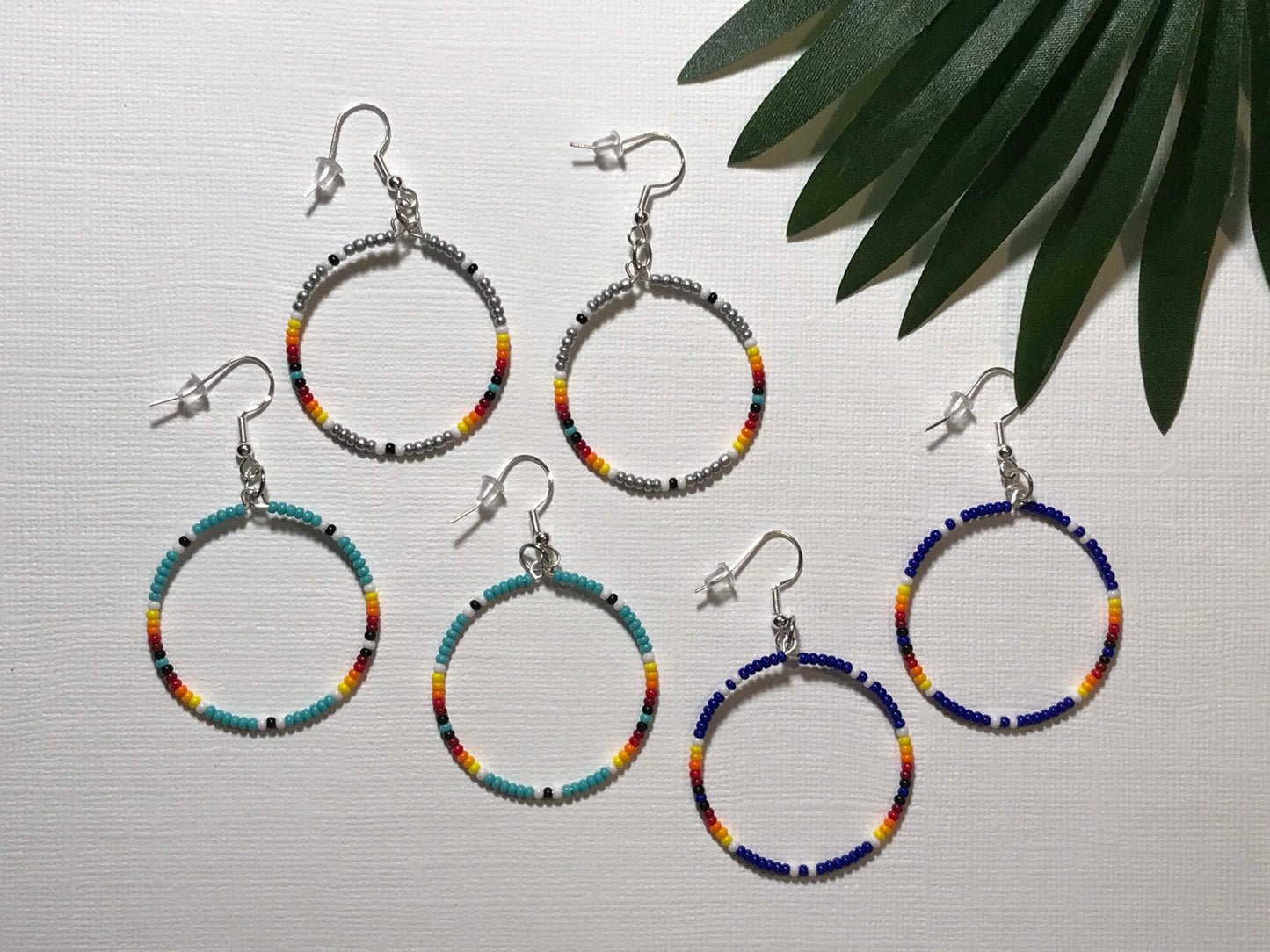 Mini Calico Hoops