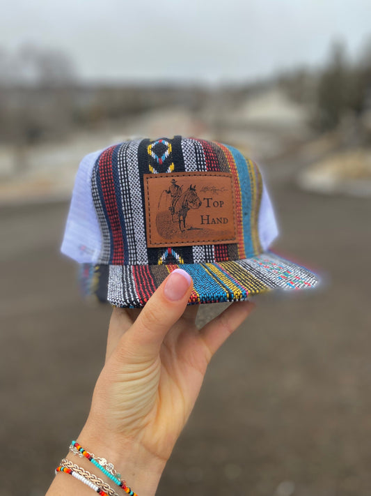 Saddle Blanket Print Hat