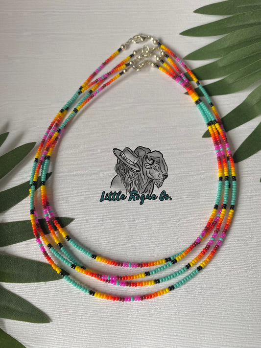 Summer Time Western Necklace Choker