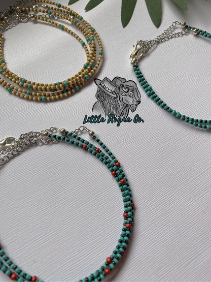 Western Beaded Anklet