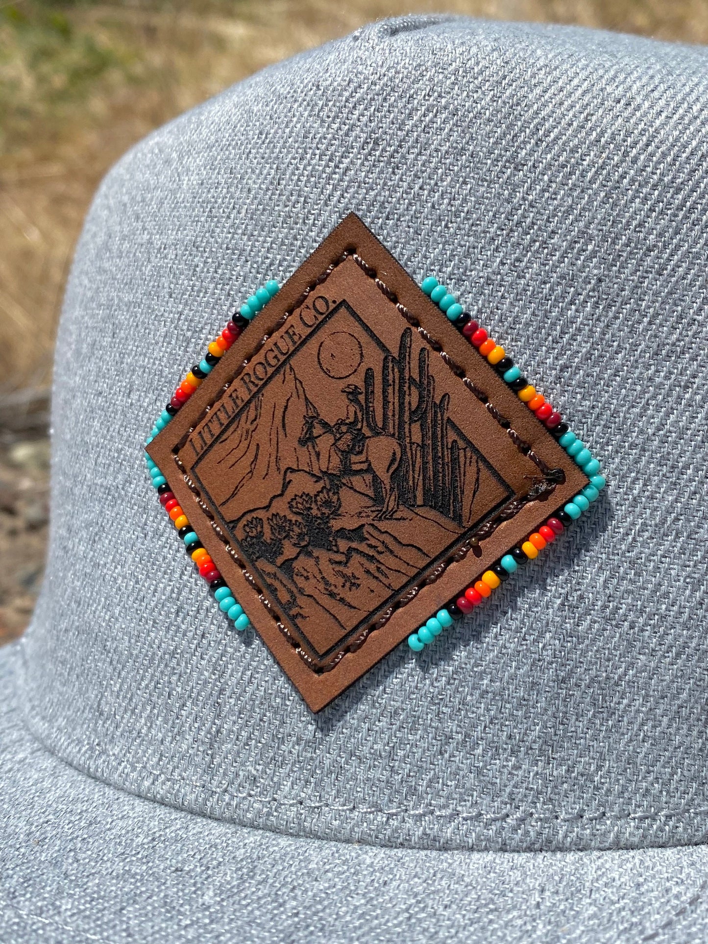 Desert Diamond Cowboy Patch Trucker Hat