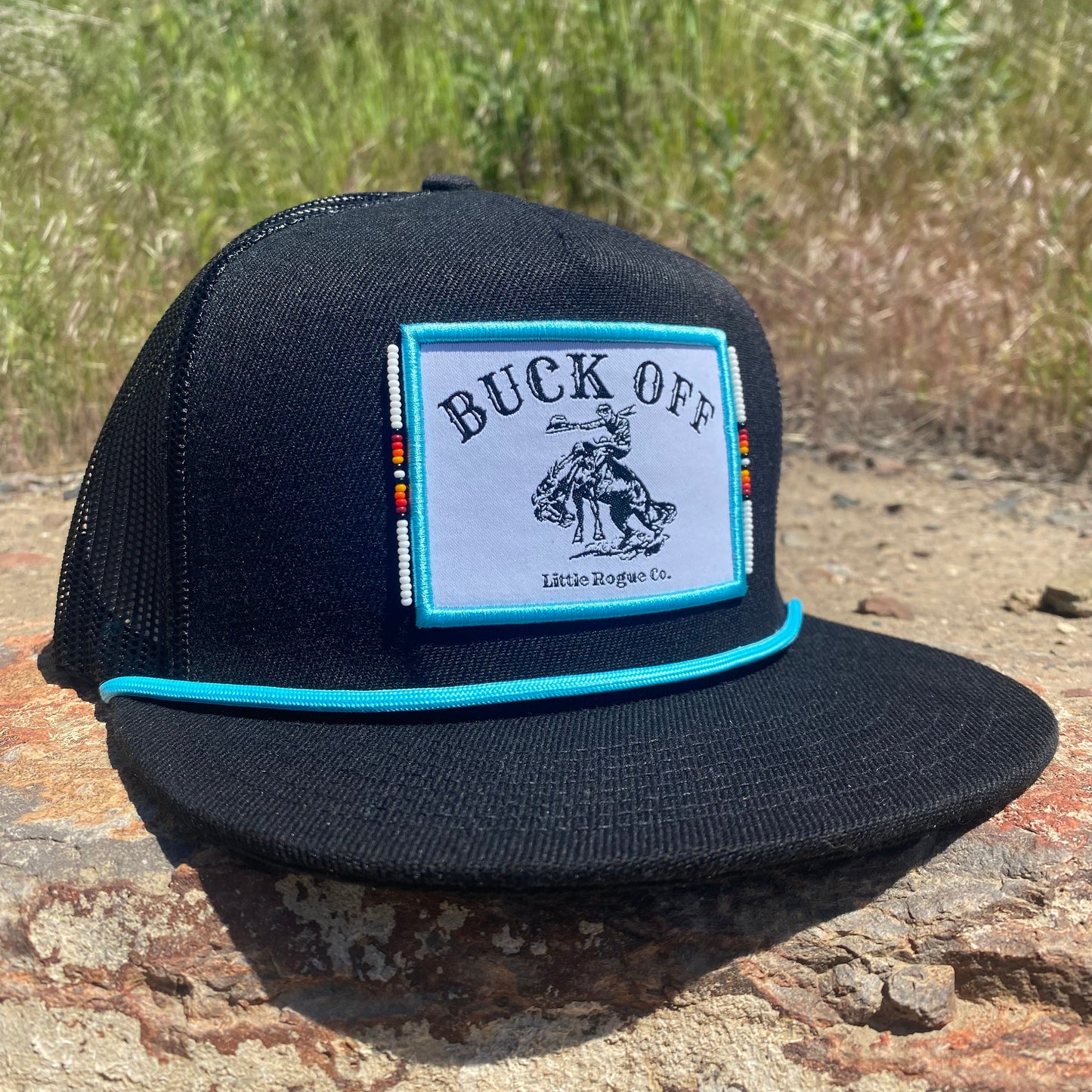 Beaded - Buck Off Trucker Hat