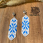 Western Earrings with Sterling Silver tops